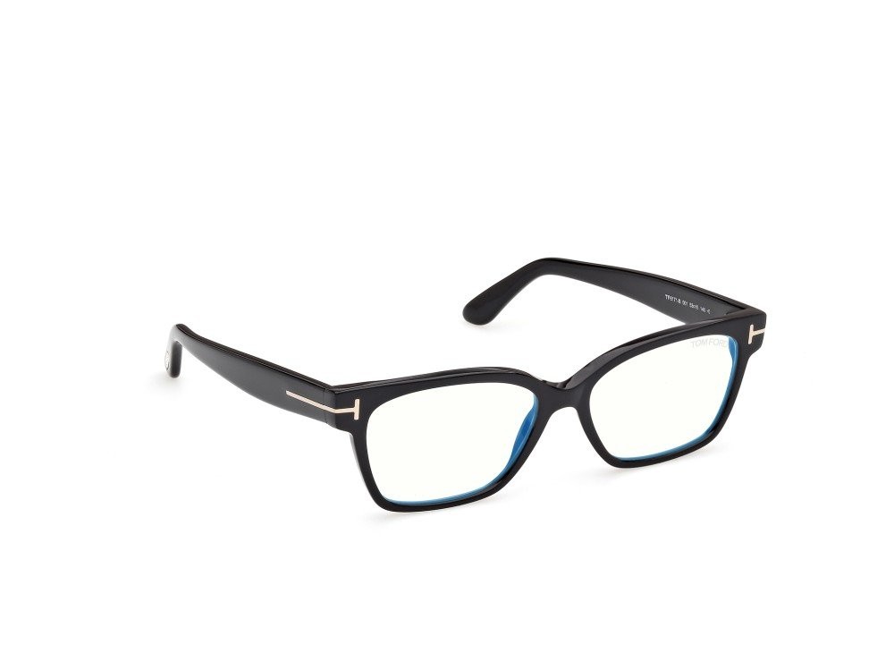 Eyeglasses Tom Ford FT6171-B (001) color nero lucido shape rectangle 