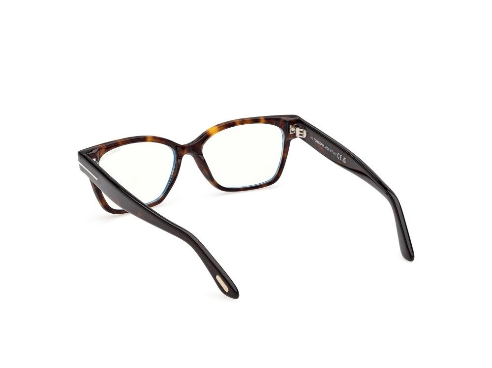 Eyeglasses Tom Ford FT6171-B (052) color avana scura shape rectangle 