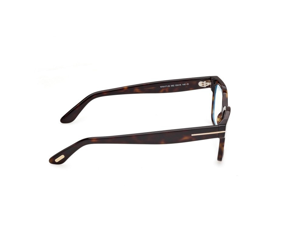 Eyeglasses Tom Ford FT6171-B (052) color avana scura shape rectangle 