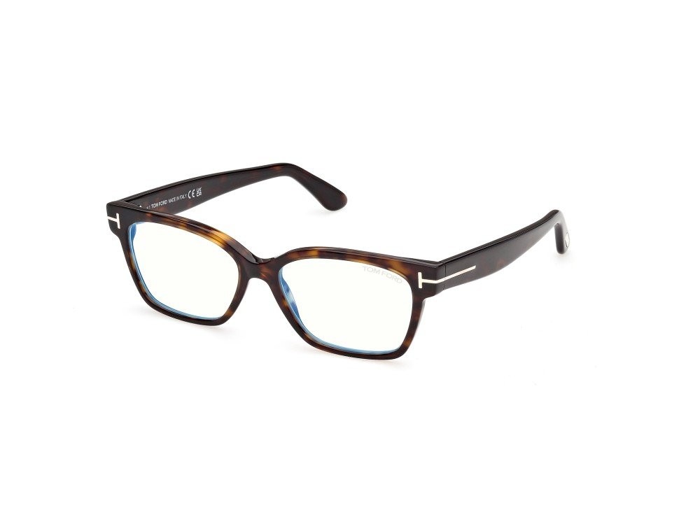 Eyeglasses Tom Ford FT6171-B (052) color avana scura shape rectangle 