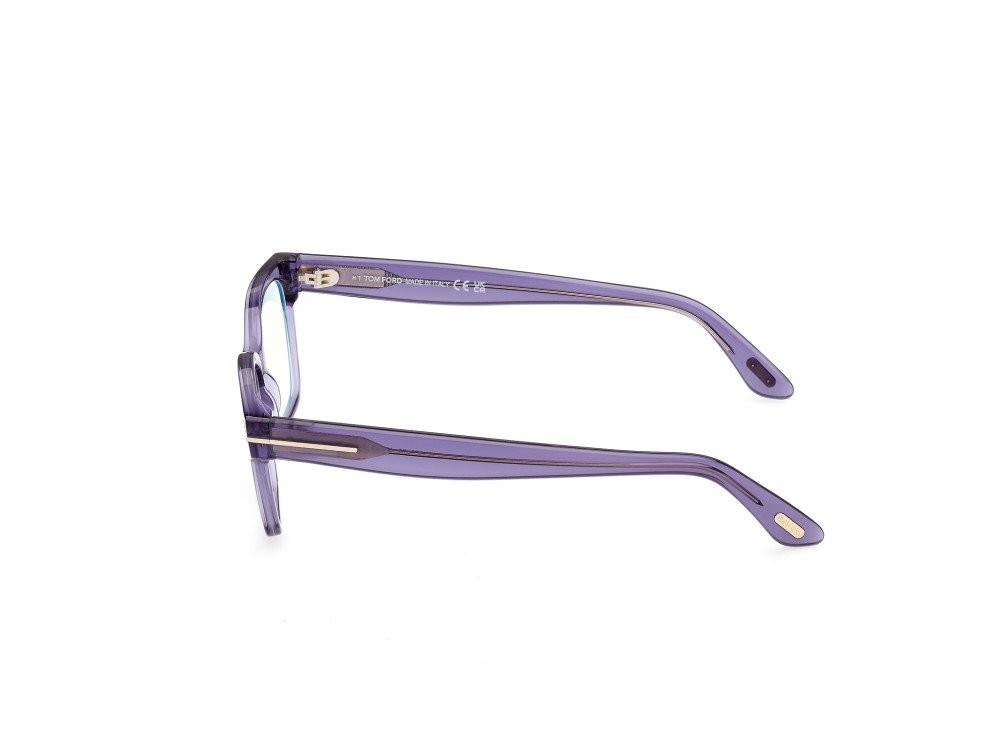 Eyeglasses Tom Ford FT6171-B (078) color lilla lucido shape rectangle 