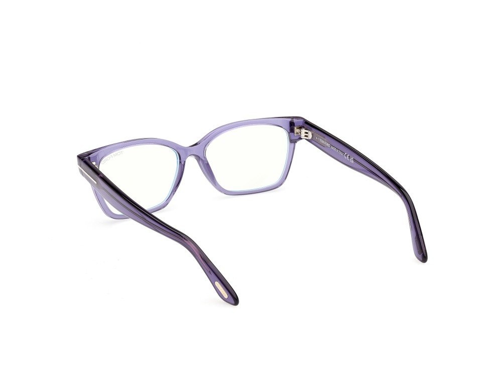 Eyeglasses Tom Ford FT6171-B (078) color lilla lucido shape rectangle 