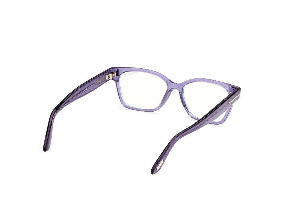 Eyeglasses Tom Ford FT6171-B (078) color lilla lucido shape rectangle 