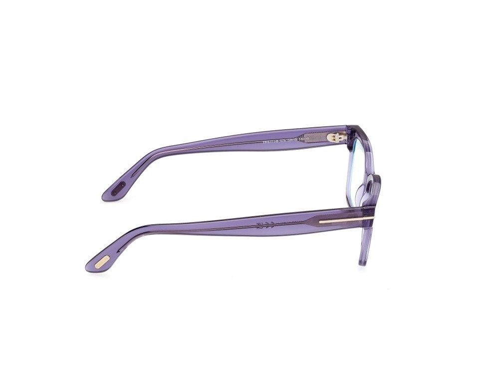 Eyeglasses Tom Ford FT6171-B (078) color lilla lucido shape rectangle 