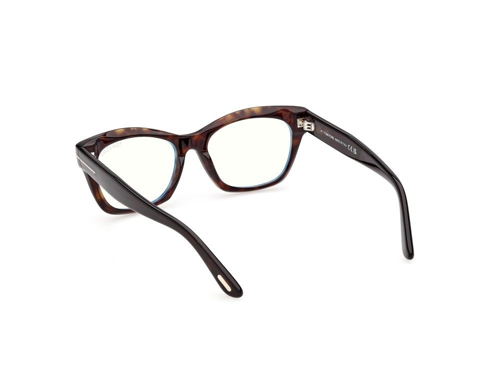 Brillen Tom Ford FT6173-B (052) farbe avana scura  form quadratisch 