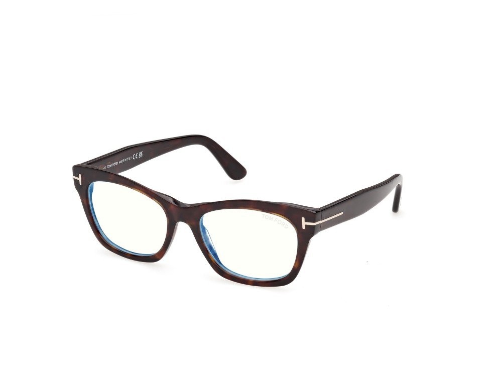 Brillen Tom Ford FT6173-B (052) farbe avana scura  form quadratisch 