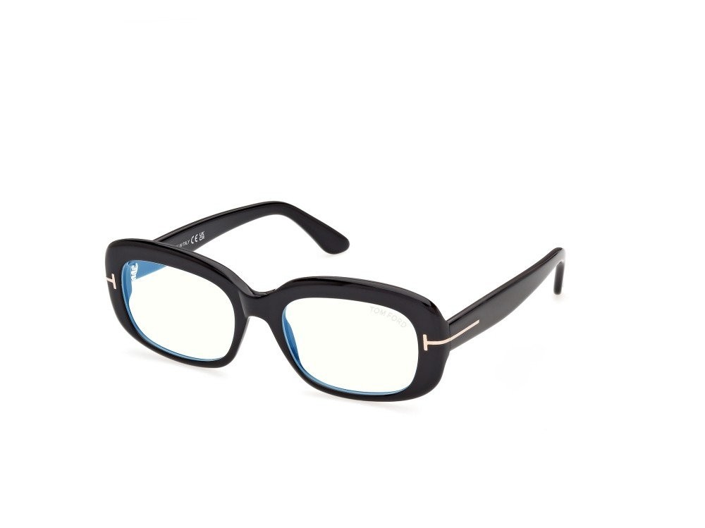 Eyeglasses Tom Ford FT6174-B (001) color nero lucido shape rectangle 