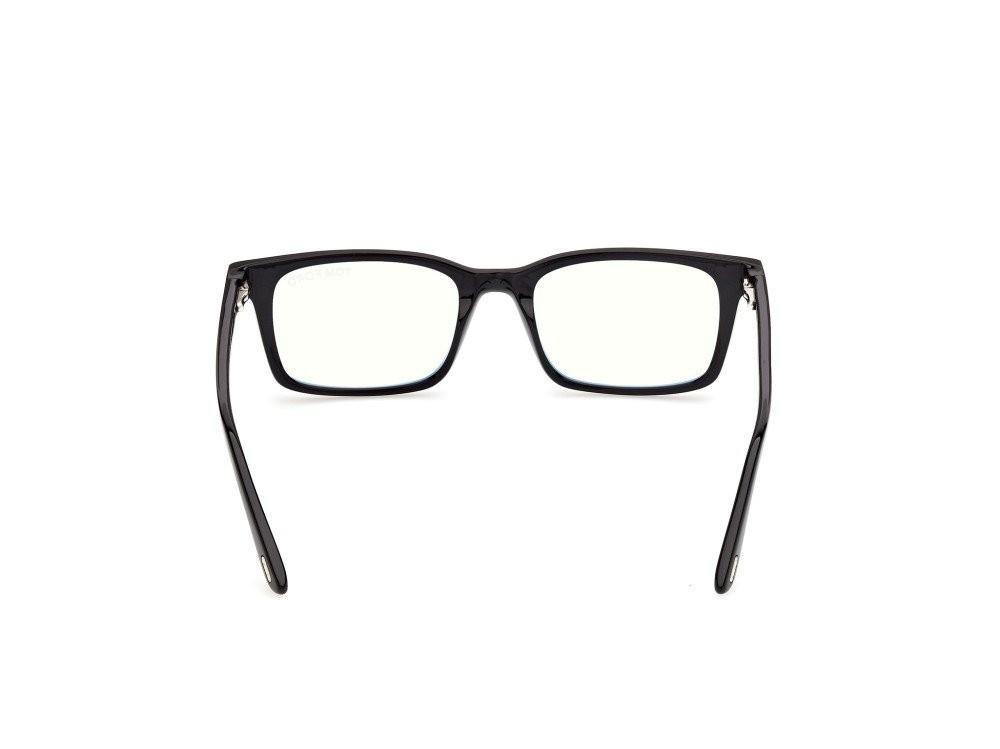 Sunglasses Tom Ford FT6175-B (001) + clip-on color nero lucido shape rectangle 