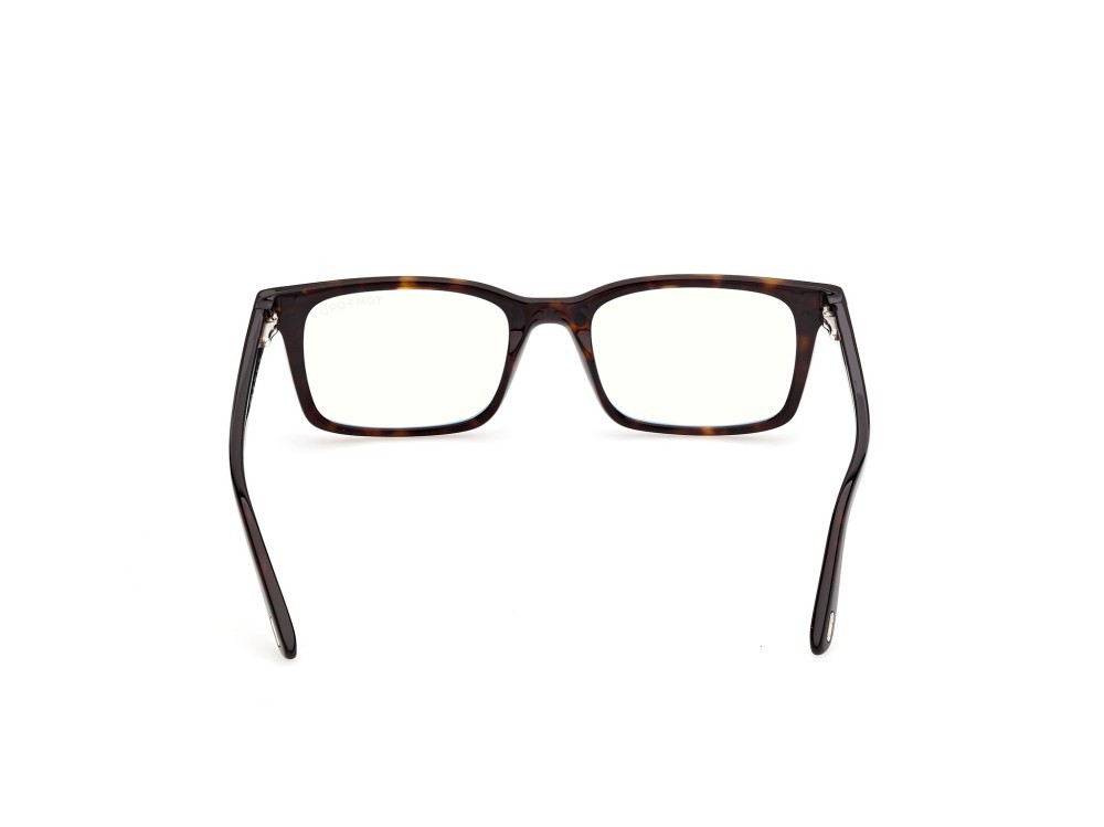 Sunglasses Tom Ford FT6175-B (052) + clip-on color avana scura shape rectangle 