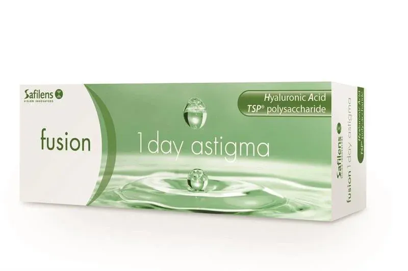 Fusion 1 Day - Lenti a contatto giornaliere per astigmatismo (30 lenti) 