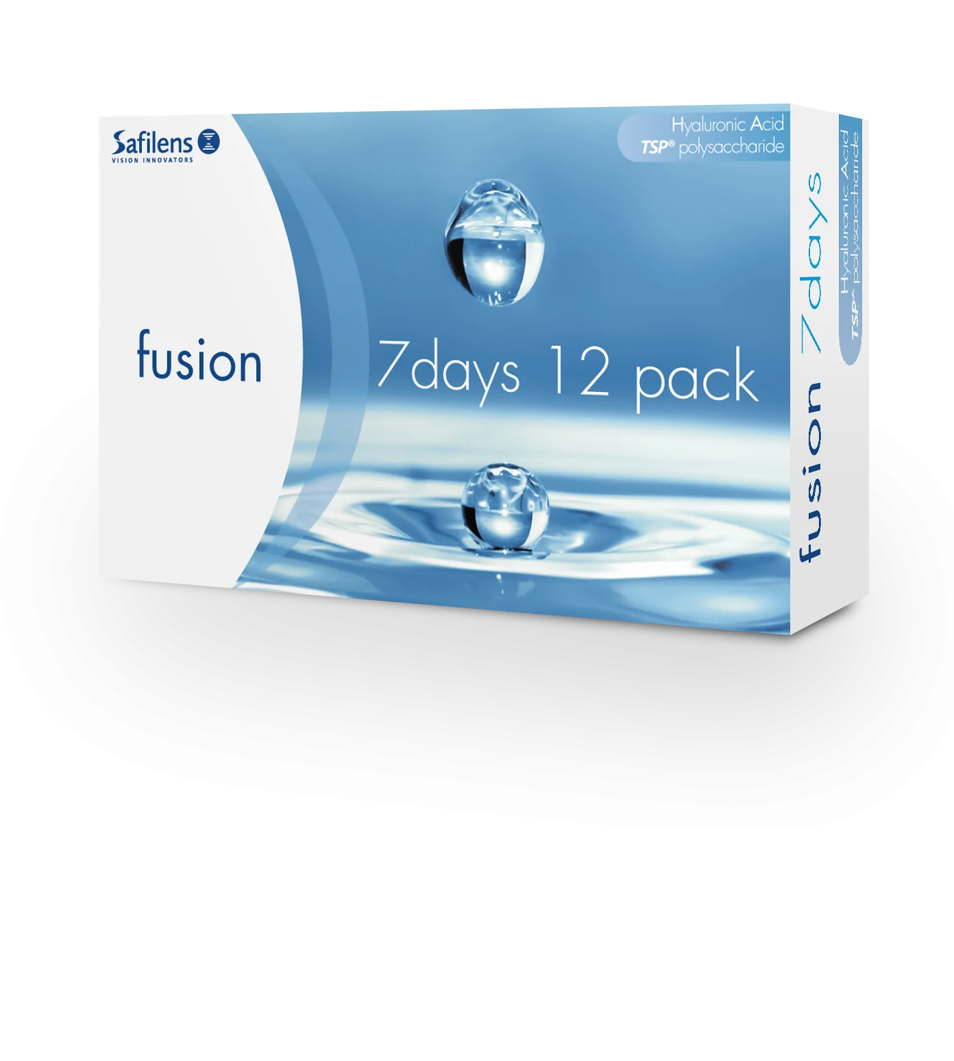  Fusion 7 Days - Lenti a contatto settimanali per miopia e ipermetropia (12 lenti) 