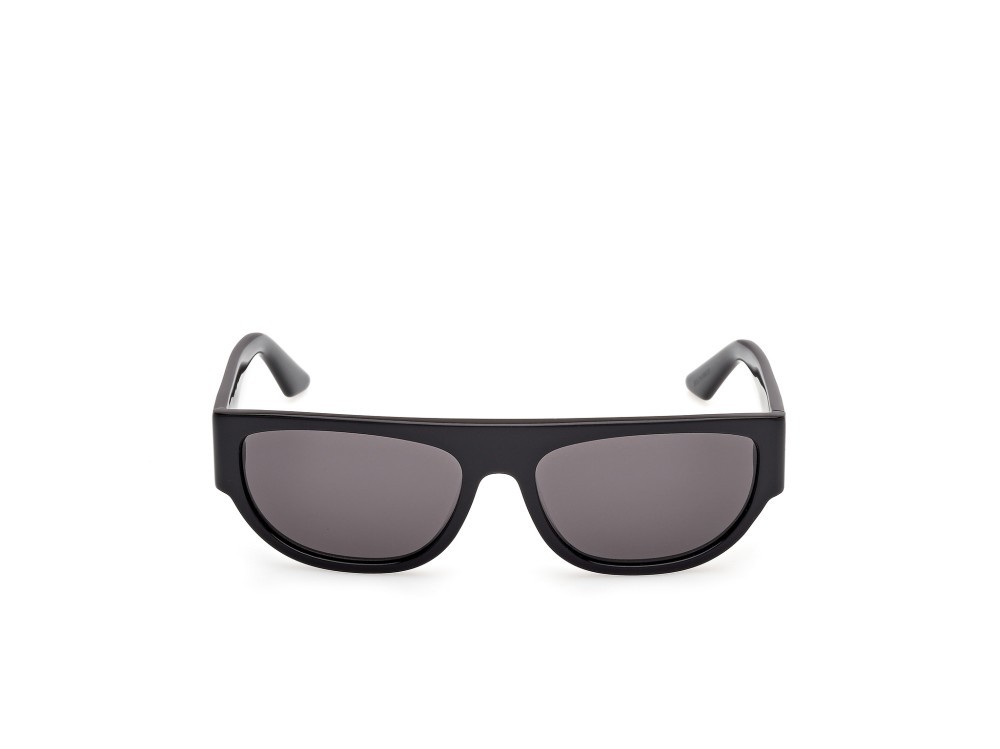 Occhiali da sole GCDS GD0062 (01A) colore nero lucido forma geometrico lenti fumo