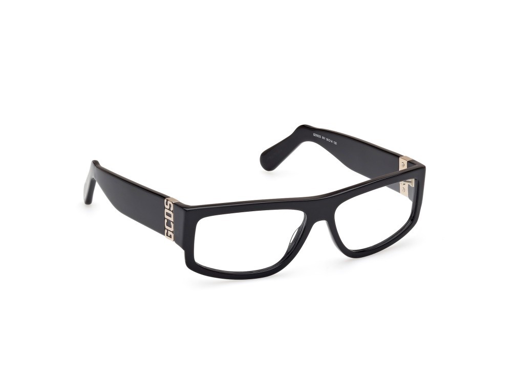 Brillen GCDS GD5025 (001) farbe nero lucido form rechteckig 