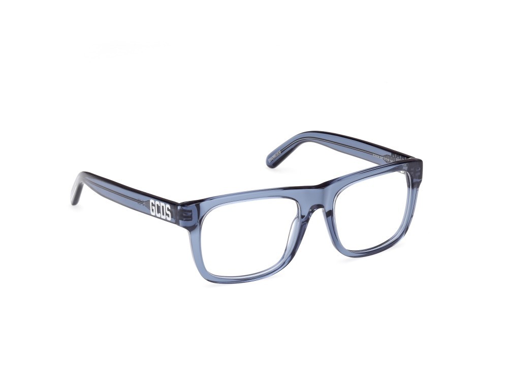 Brillen GCDS GD5039 (090) farbe azzurro lucido form rechteckig 