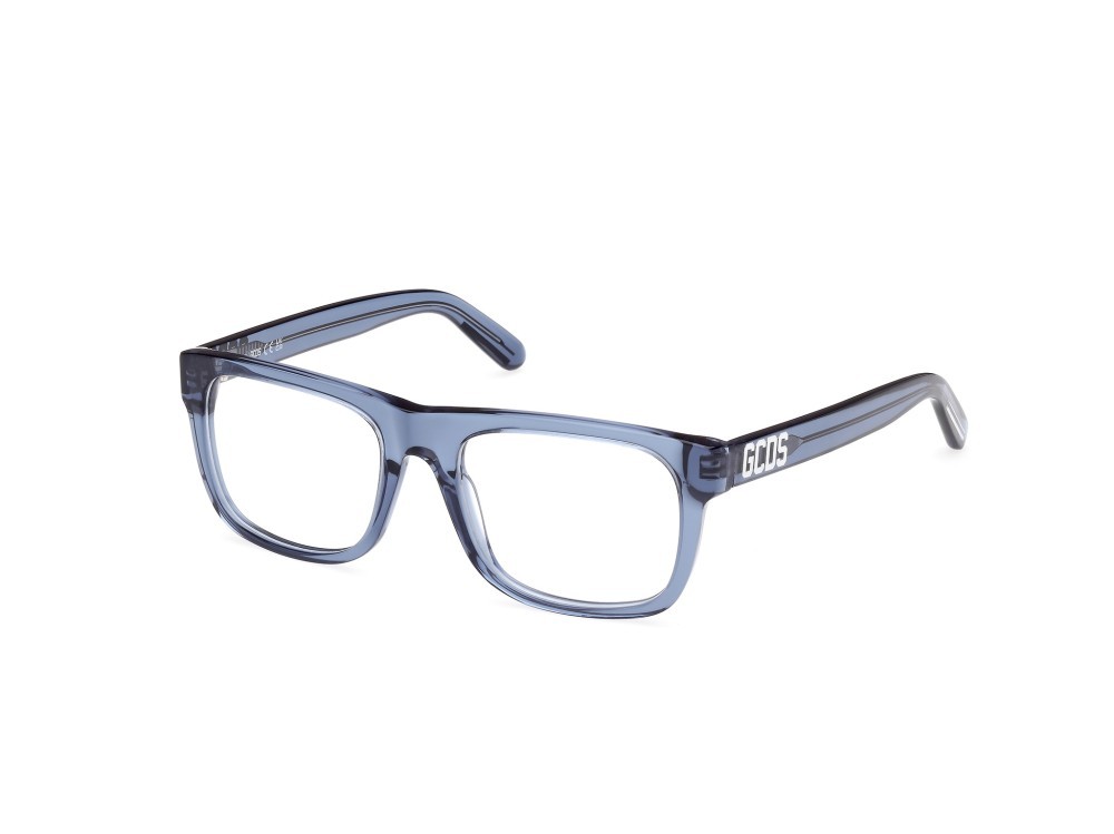 Brillen GCDS GD5039 (090) farbe azzurro lucido form rechteckig 
