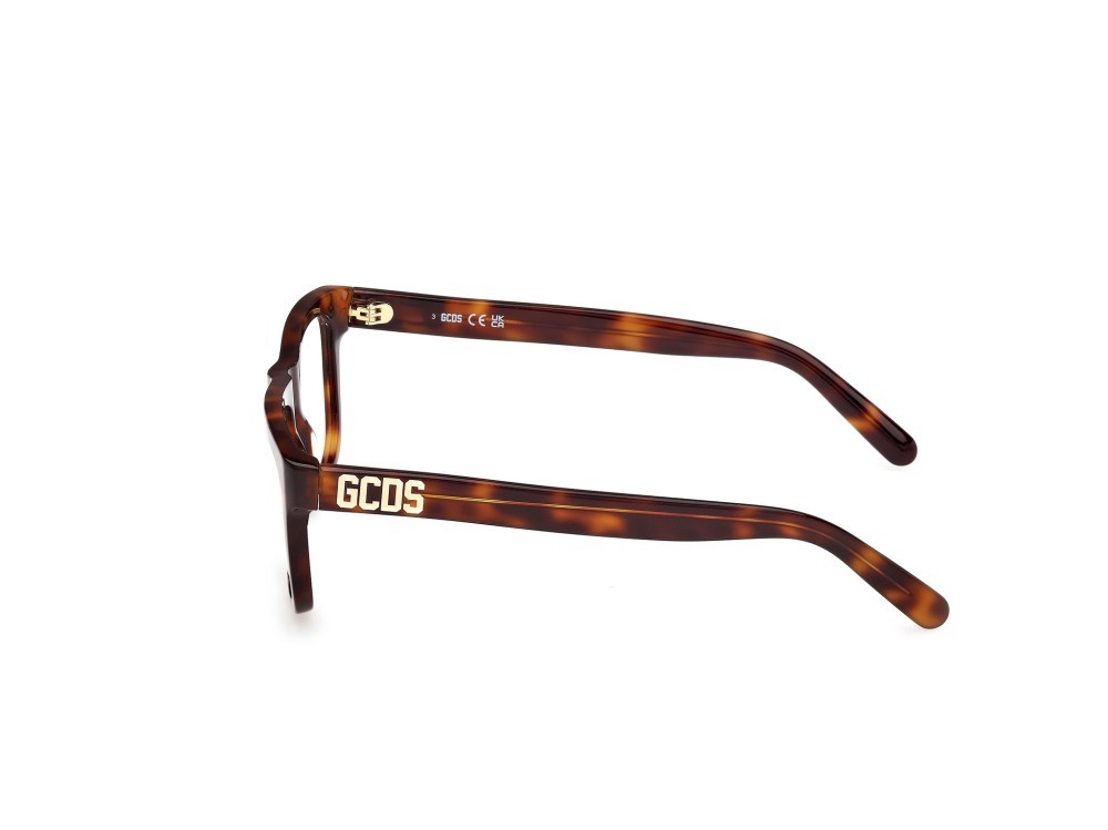 Occhiali da vista GCDS GD5043 (052) colore avana scura forma rettangolare 