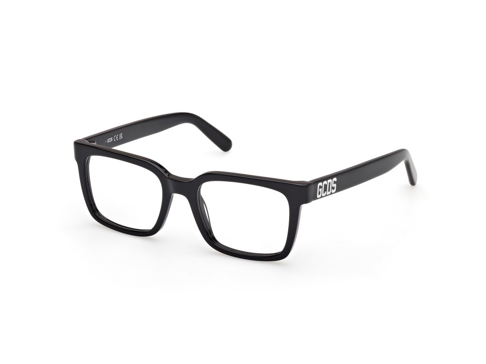 Brillen GCDS GD5044 (001) farbe nero lucido form rechteckig 