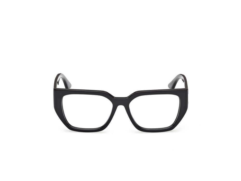 Eyeglasses GCDS GD5046 (001) color nero lucido shape cat eye 