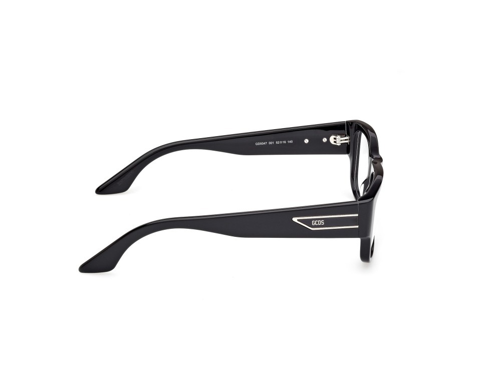 Eyeglasses GCDS GD5047 (001) color nero lucido shape rectangle 