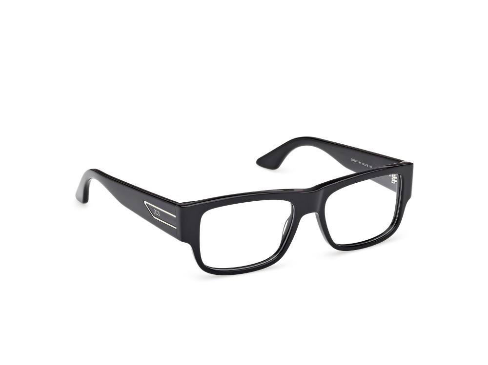 Eyeglasses GCDS GD5047 (001) color nero lucido shape rectangle 