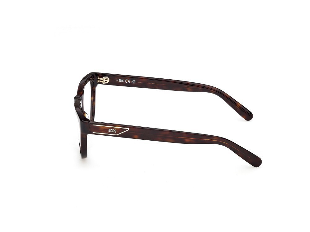 Eyeglasses GCDS GD5051 (052) color avana scura  shape geometric 
