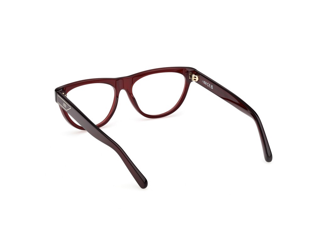 Eyeglasses GCDS GD5051 (069) color bordeaux lucido shape geometric 