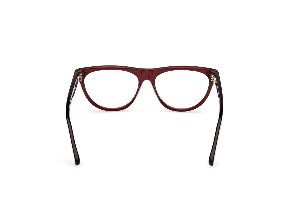 Eyeglasses GCDS GD5051 (069) color bordeaux lucido shape geometric 