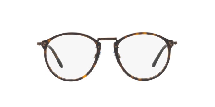 Brillen Giorgio Armani AR 318M (5026) farbe havana form pantos gläser demo lens