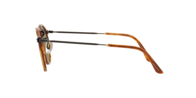 Sonnenbrillen Giorgio Armani AR 318SM (598814) farbe havana rosso form pantos gläser verde