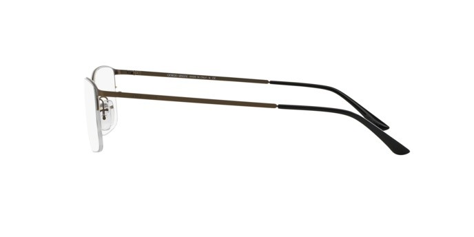 Eyeglasses Giorgio Armani AR 5010 (3037) color mt brushed golden gunmt shape rectangle lenses demo lens