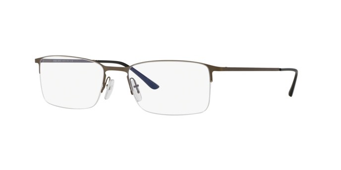 Eyeglasses Giorgio Armani AR 5010 (3037) color mt brushed golden gunmt shape rectangle lenses demo lens