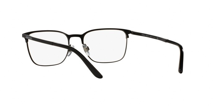 Occhiali da vista Giorgio Armani AR 5054 (3001) colore matte black forma quadrato lenti demo lens
