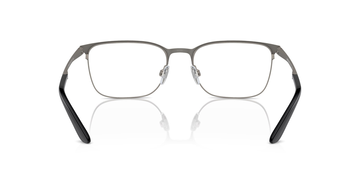 Eyeglasses Giorgio Armani AR 5054 (3259) color gunmetal spazzolato shape square lenses lente demo