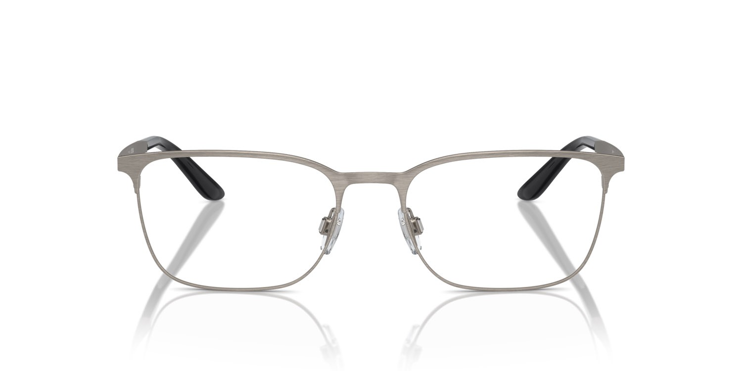 Eyeglasses Giorgio Armani AR 5054 (3259) color gunmetal spazzolato shape square lenses lente demo