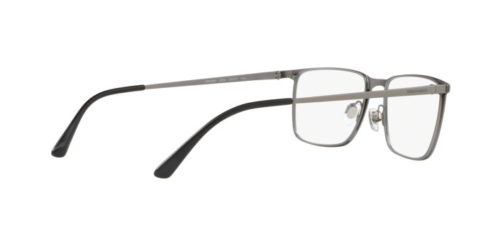 Brillen Giorgio Armani AR 5080 (3003) farbe matte gunmetal form rechteckig gläser demo lens