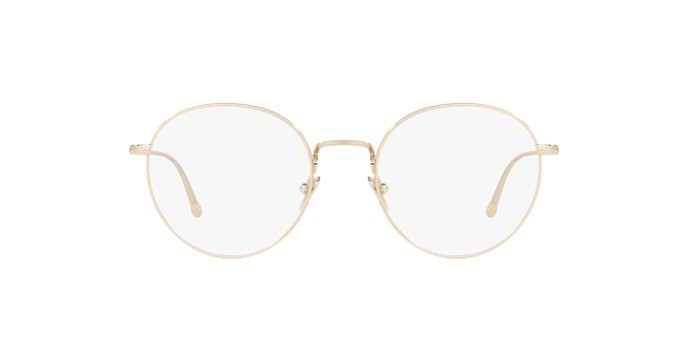 Eyeglasses Giorgio Armani AR 5095 (3013) color pale gold shape round lenses demo lens