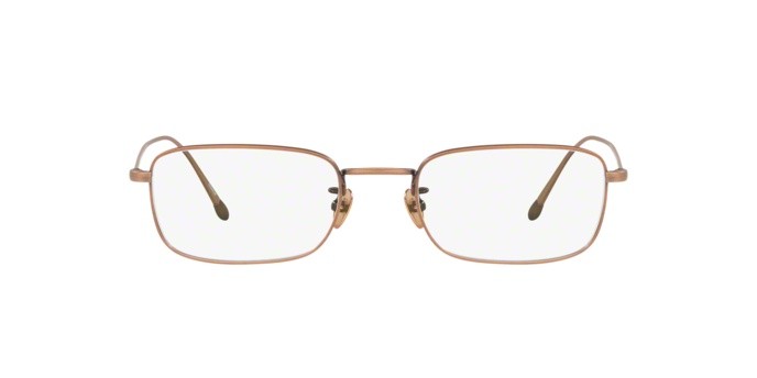 Brillen Giorgio Armani AR 5096T (3279) farbe bronze form rechteckig gläser demo lens