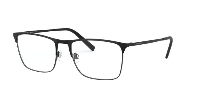 Occhiali da vista Giorgio Armani AR 5106 (3001) colore matte black forma rettangolare lenti demo lens