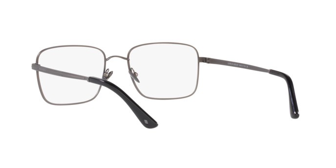Brillen Giorgio Armani AR 5120 (3260) farbe matte gunmetal form rechteckig gläser demo lens