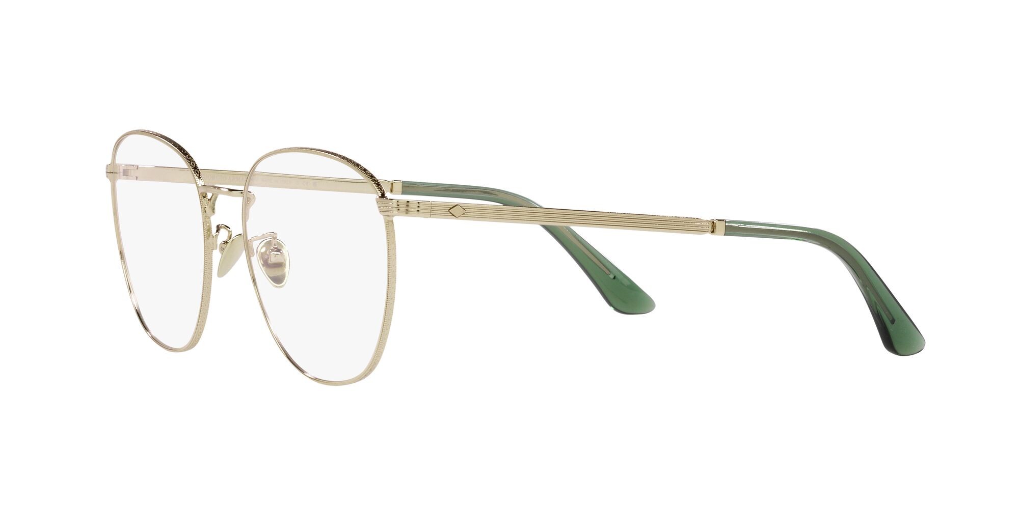 Brillen Giorgio Armani AR 5128 (3013) farbe oro pallido form quadratisch gläser lente demo