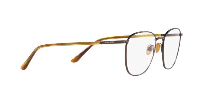 Brillen Giorgio Armani AR 5132 (3260) farbe bronzo spazzolato form quadratisch gläser lente demo