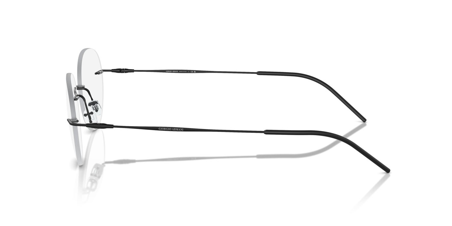 Eyeglasses Giorgio Armani AR 5147 (3001) color nero opaco shape pantos lenses lente demo