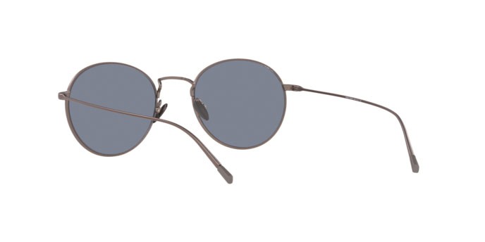 Sunglasses Giorgio Armani AR 6125 (300619) color matte bronze shape oval lenses blue