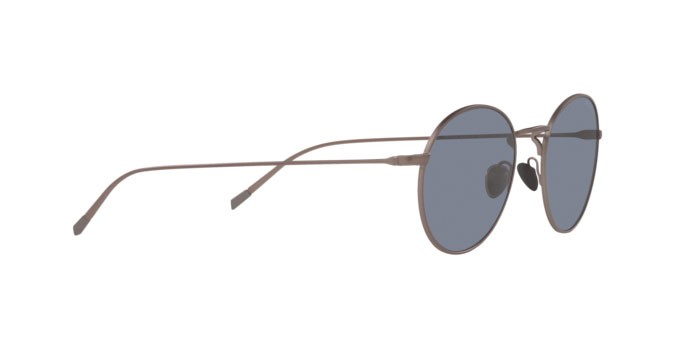 Sunglasses Giorgio Armani AR 6125 (300619) color matte bronze shape oval lenses blue