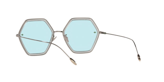 Sonnenbrillen Giorgio Armani AR 6130 (301165) farbe bronze form unregelmäßig gläser light azure