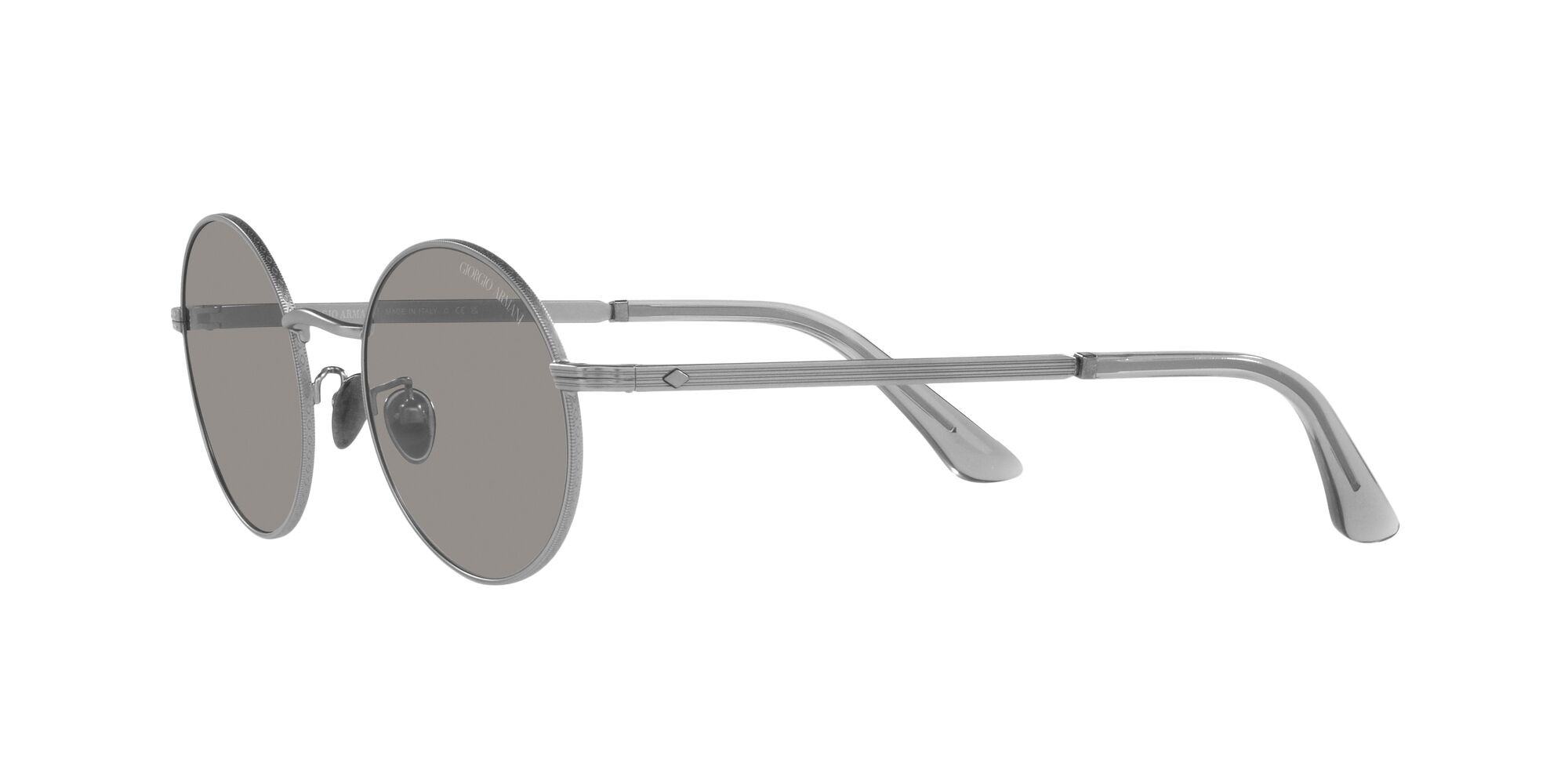 Sonnenbrillen Giorgio Armani AR 6140 (3003M3) farbe gunmetal opaco form rund gläser photocromatic grey