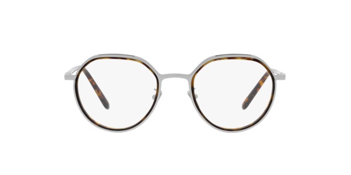 Sonnenbrillen Giorgio Armani AR 6144 (3045M4) farbe argento opaco form pantos gläser photocromatic brown