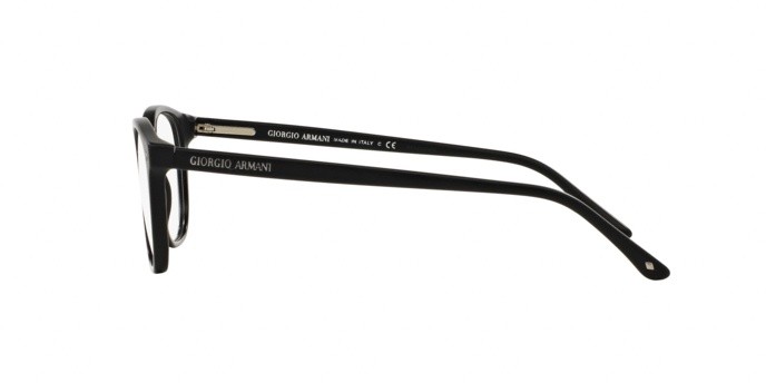 Occhiali da vista Giorgio Armani AR 7074 (5042) colore matte black forma pantos lenti demo lens