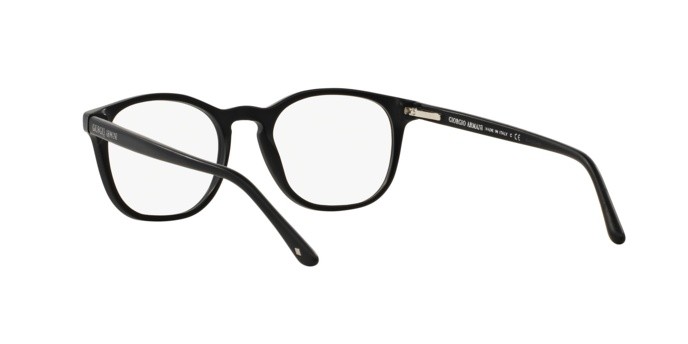 Occhiali da vista Giorgio Armani AR 7074 (5042) colore matte black forma pantos lenti demo lens