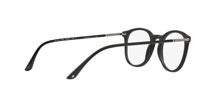 Eyeglasses Giorgio Armani AR 7125 (5042) color matte black shape pantos lenses demo lens